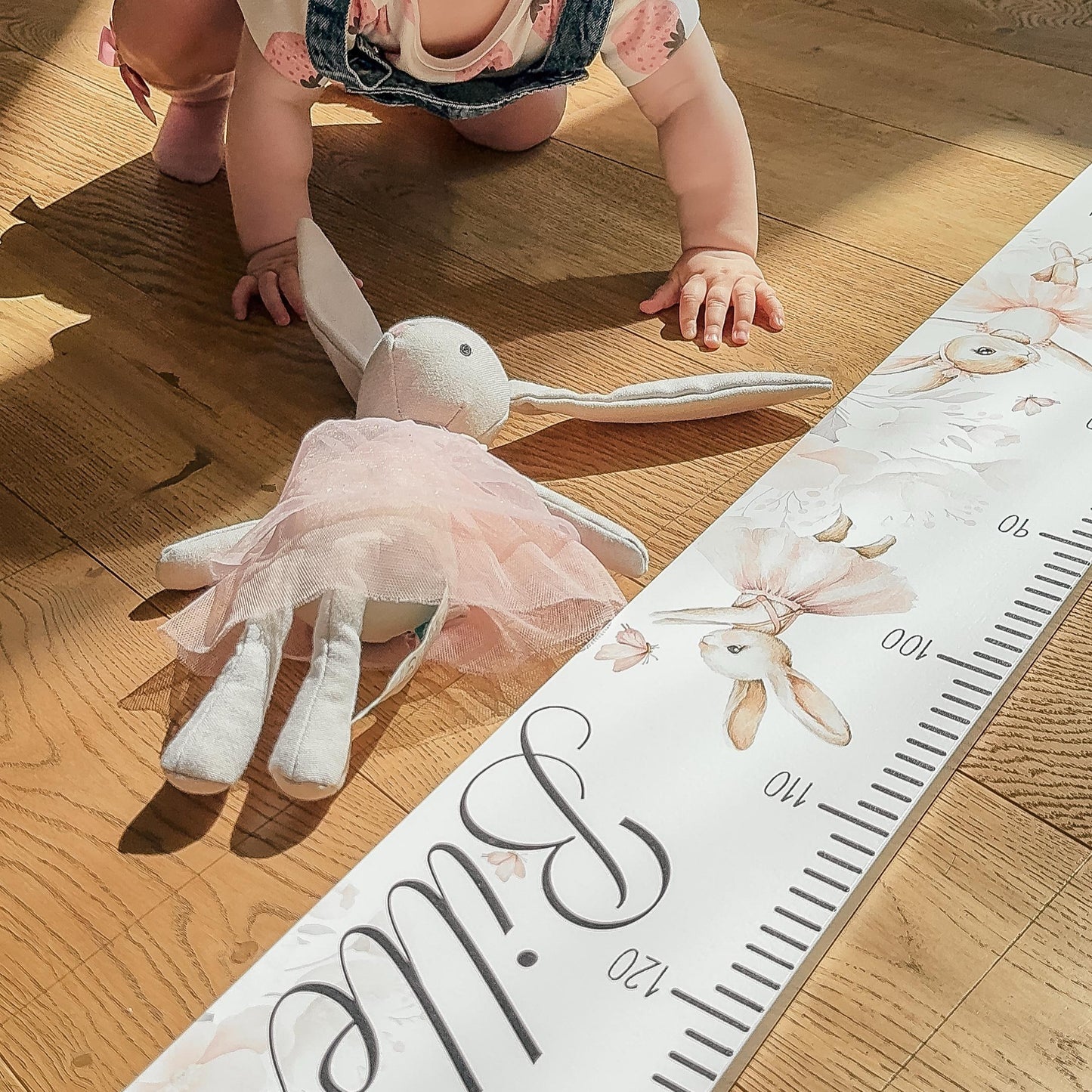 "ZAĶĪTIS" PERSONALIZĒTS BĒRNA AUGUMA METRAMĒRS MEITENĪTEI