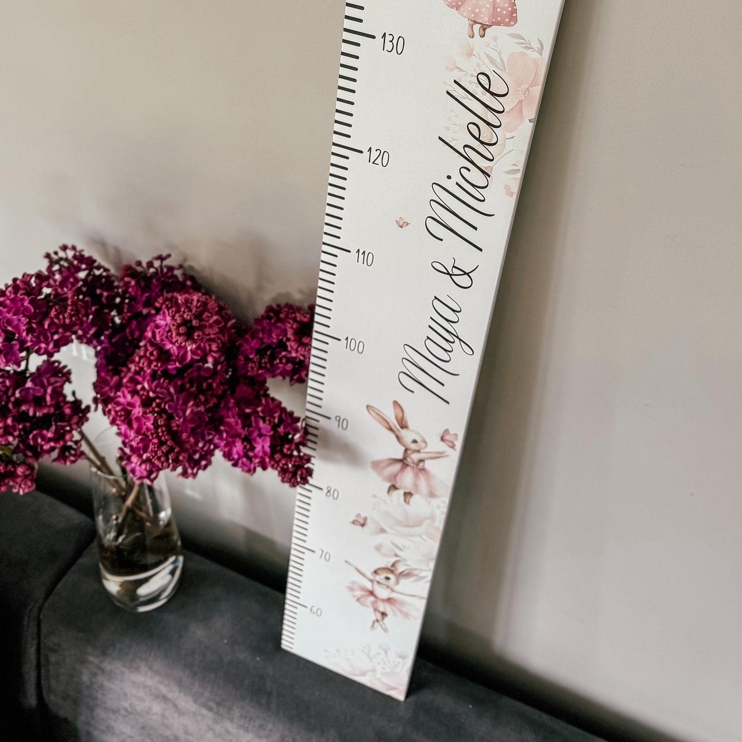 "ZAĶĪTIS" PERSONALIZĒTS BĒRNA AUGUMA METRAMĒRS MEITENĪTEI