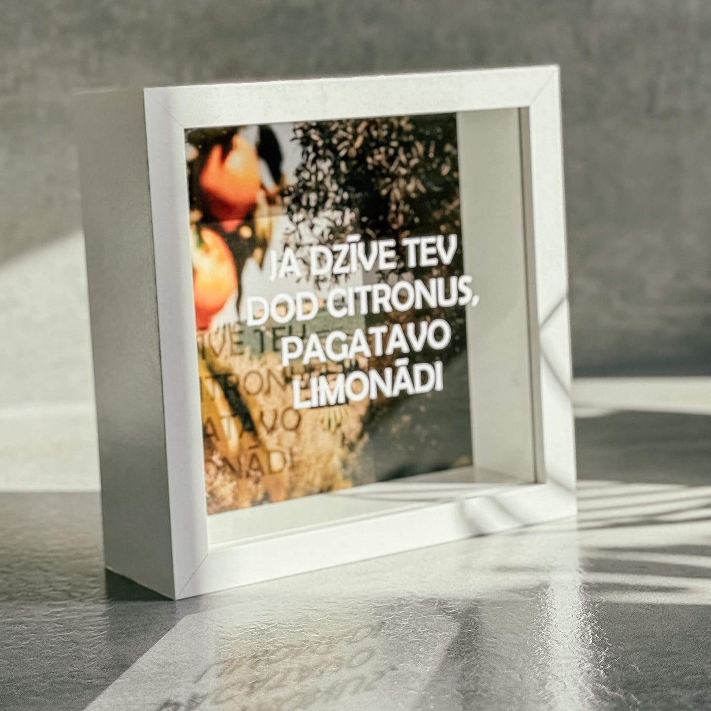 "JA DZĪVE TEV DOD CITRONUS" NAUDAS KRĀJKASE