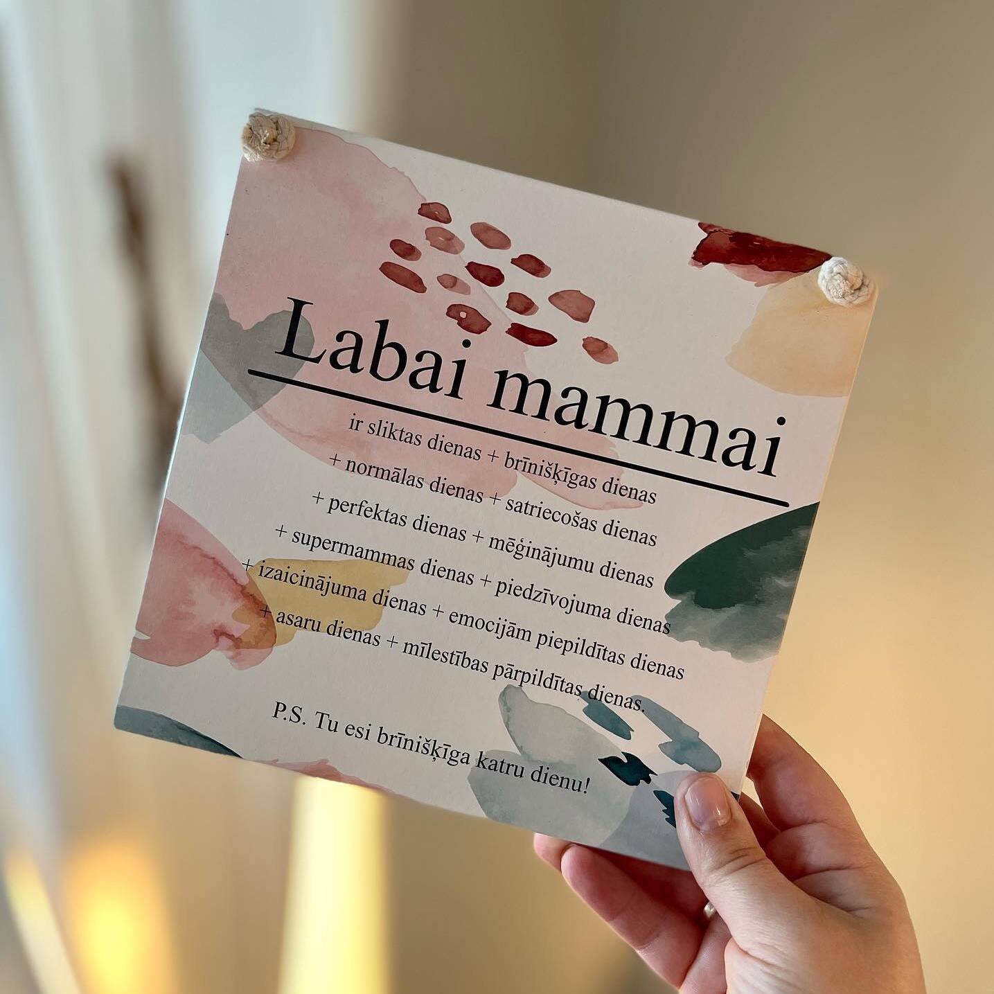 KOKA DEKORS "LABAI MAMMAI IR..."