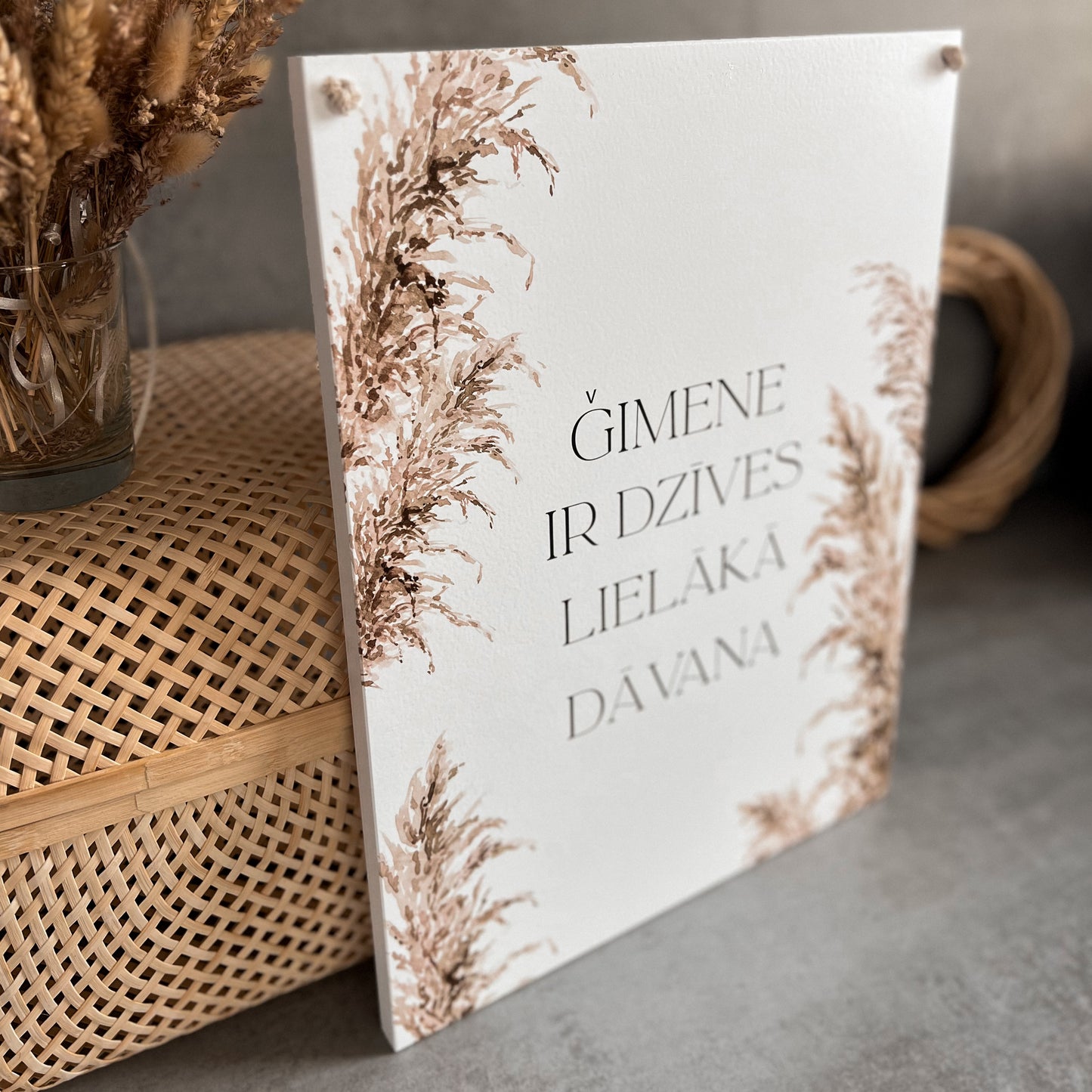 KOKA DEKORS "ĢIMENE"