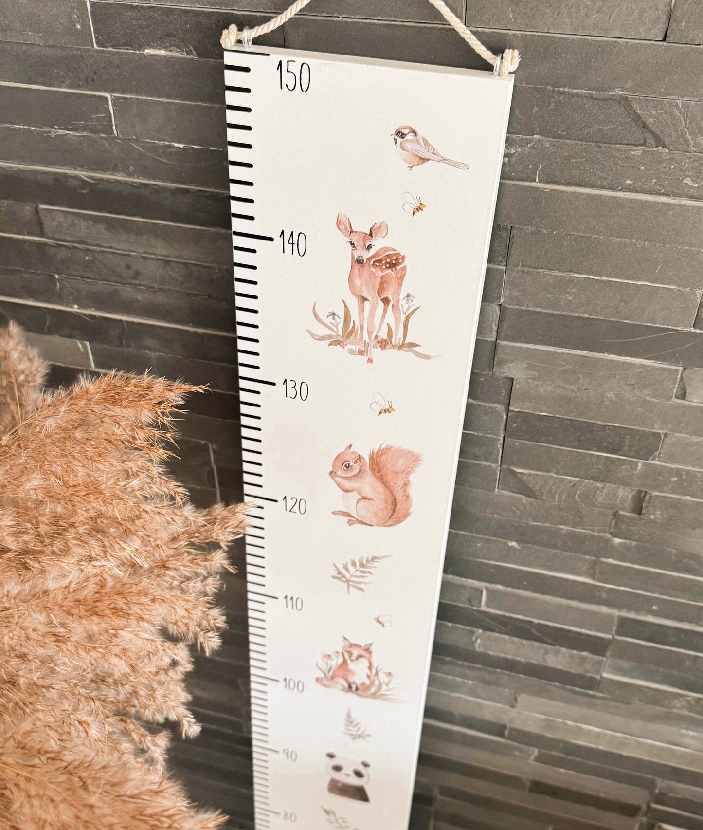 "DAŽĀDI DZĪVNIECIŅI" BĒRNA AUGUMA METRAMĒRS BEZ PERSONALIZĀCIJAS