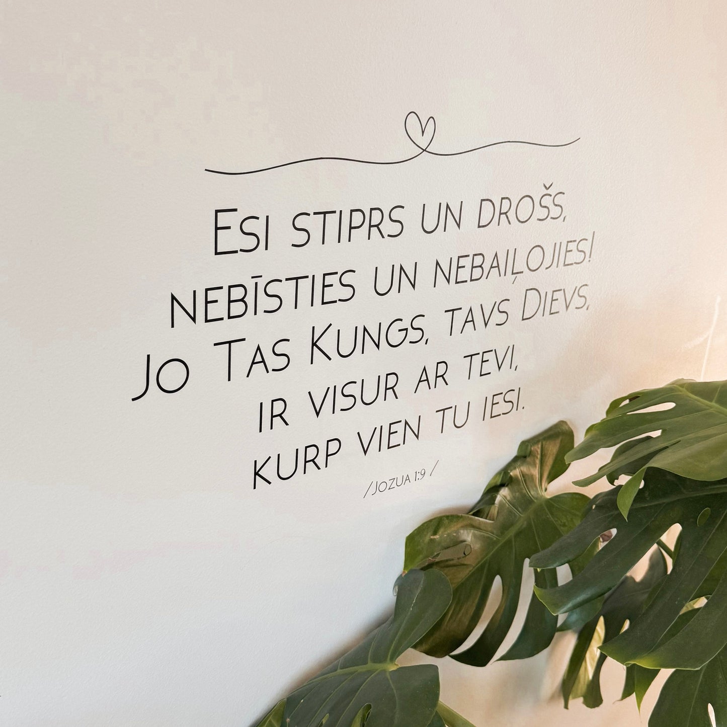SIENAS UZLĪME AR BĪBELES PANTU