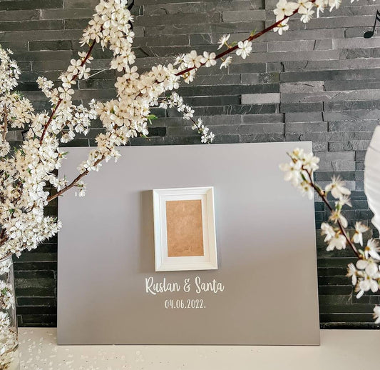 PERSONALIZĒTS VIESU DEKORS KĀZĀS "AR JŪSU BILDĪTI"