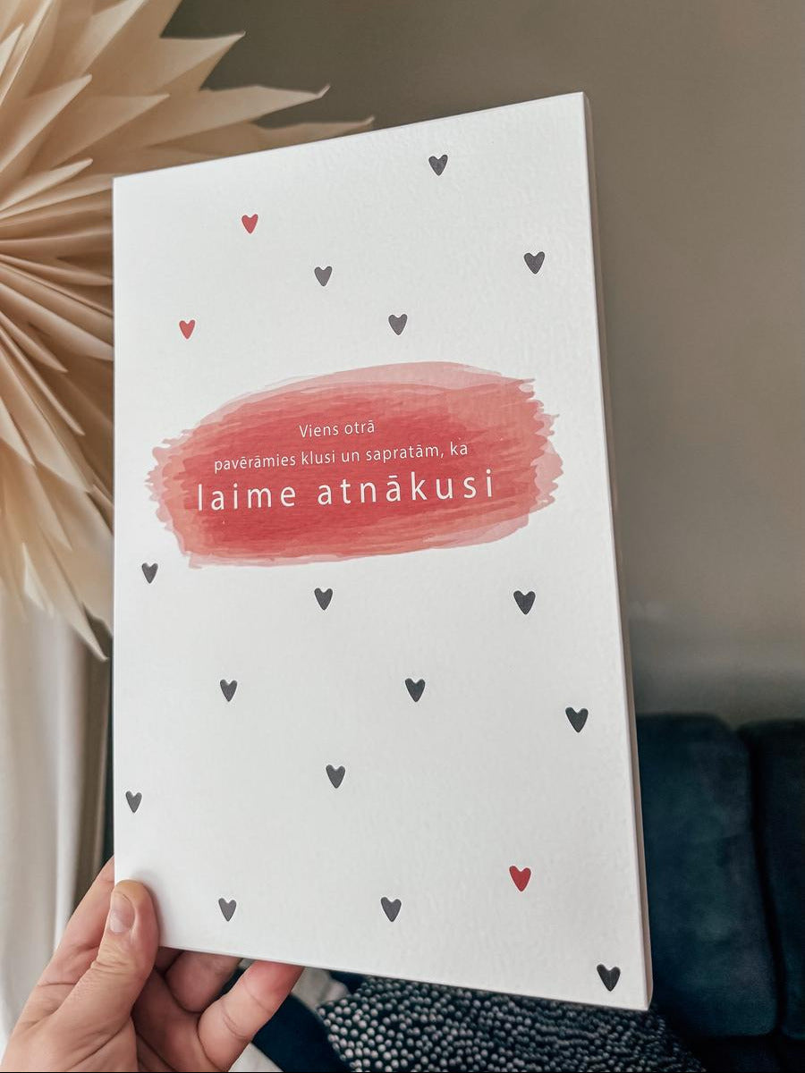 KOKA DEKORS "LAIME ATNĀKUSI" DĀVANA VALENTĪNDIENĀ