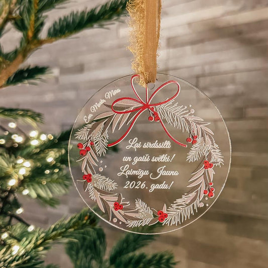 "LAI SIRDSSILTI UN GAIŠI SVĒTKI" EGLĪTES ROTĀJUMS