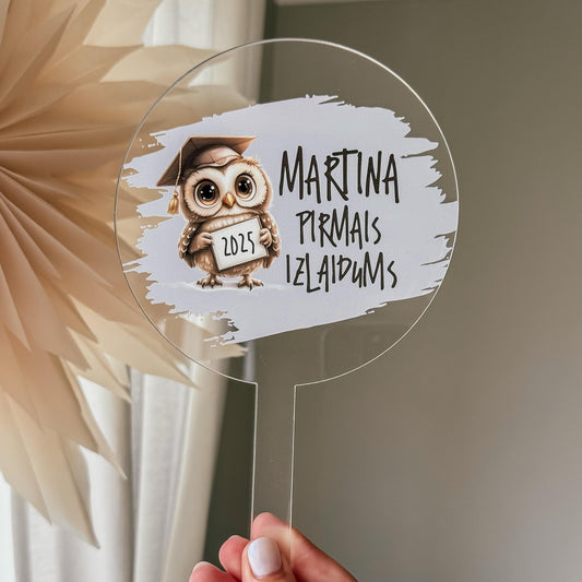 PERSONALIZĒTS KŪKAS DEKORS "BĒRNU DĀRZA IZLAIDUMS - PŪCĪTE"