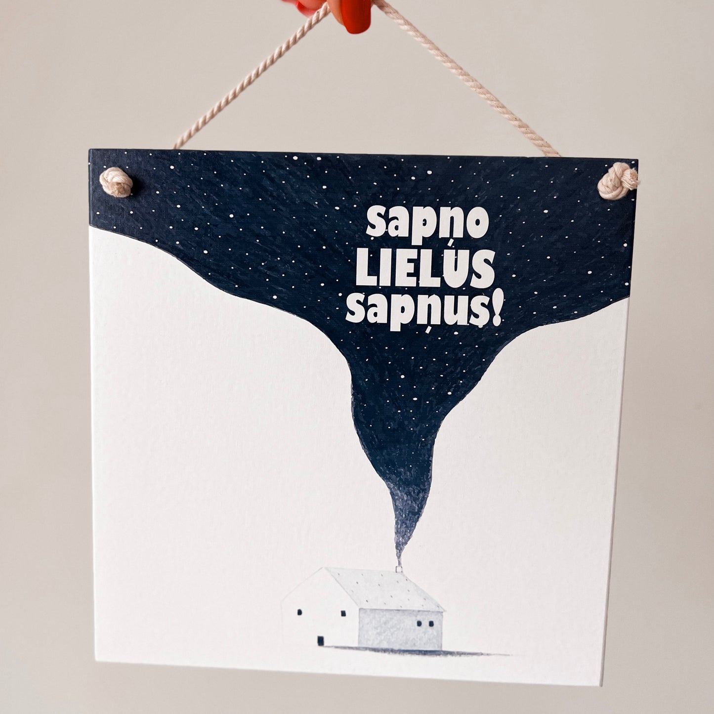 KOKA DEKORS "SAPŅO LIELUS SAPŅUS!"