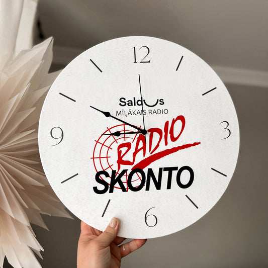 KOKA SIENAS PULKSTENIS AR LOGO