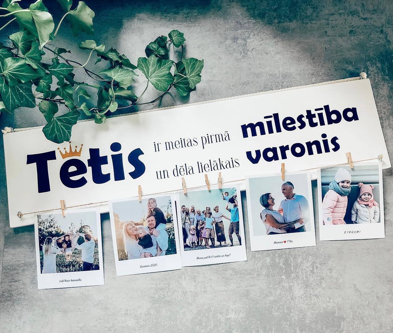 KOKA DEKORS BILDĒM "TĒTIS"