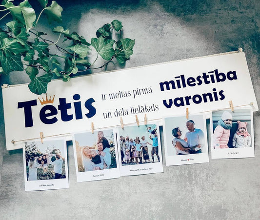 KOKA DEKORS BILDĒM "TĒTIS"